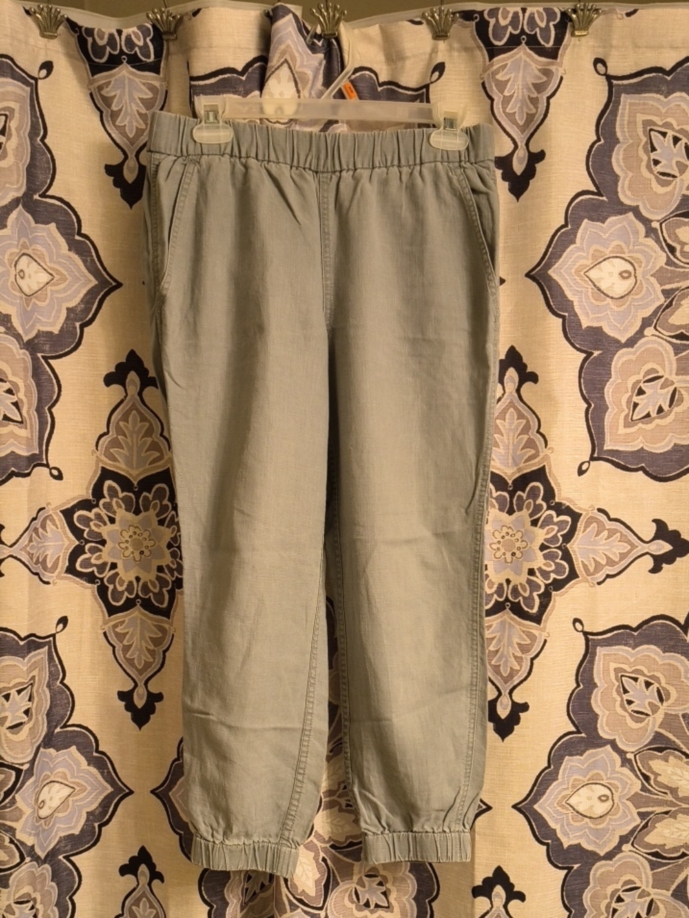 JCREW Casual Elastic Waist Jogger Pants - GRAY